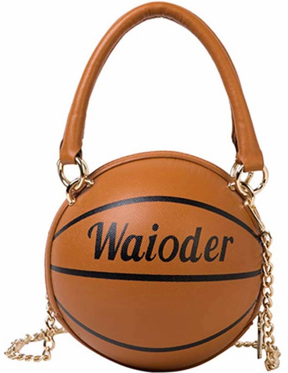 "Ball Is Life" Basketball Shaped Purse