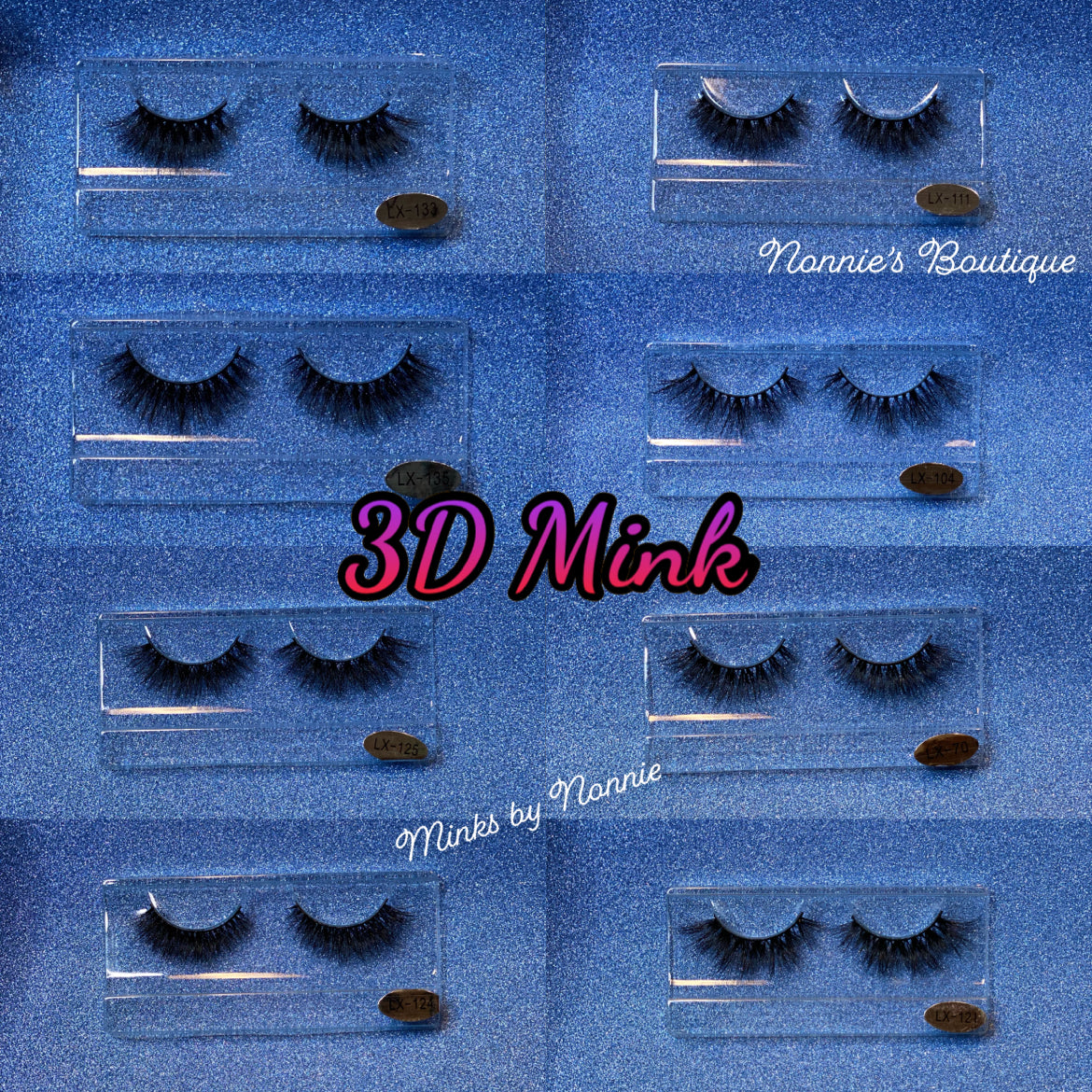 3D Mink Lashes