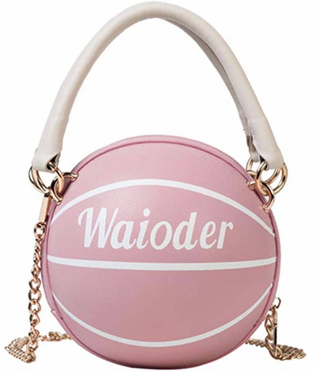 "Ball Is Life" Basketball Shaped Purse