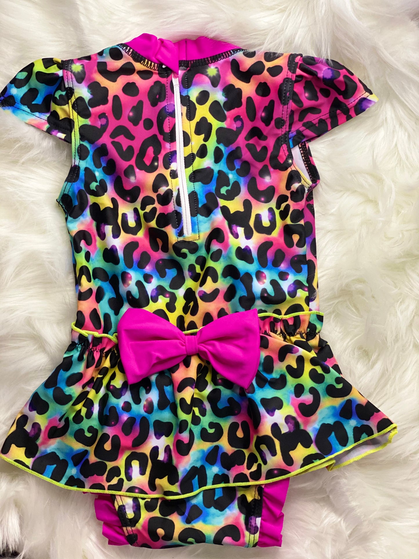 Rainbow Leopard Swimsuit (Infant)