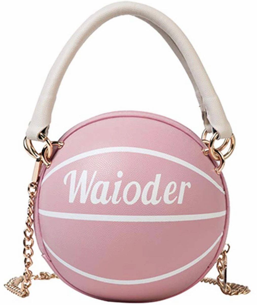 Esperlem Women's Basketball Shaped Handbags